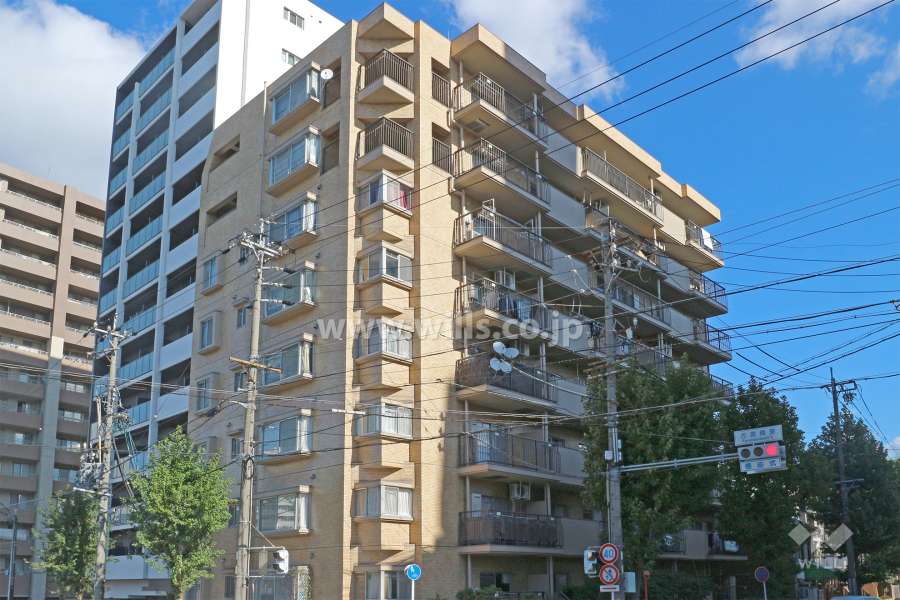 三旺マンション第3金山の外観（南西側から）
