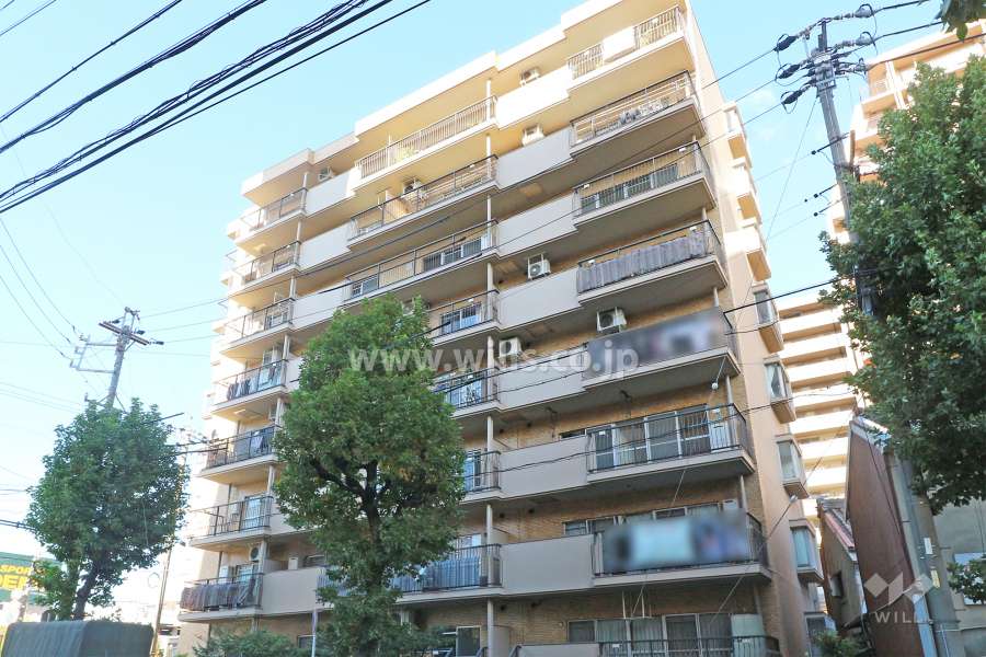 三旺マンション第3金山の外観（南東側から）