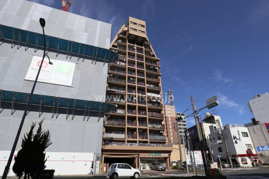 三旺マンション第2鶴舞の外観（南西側から）