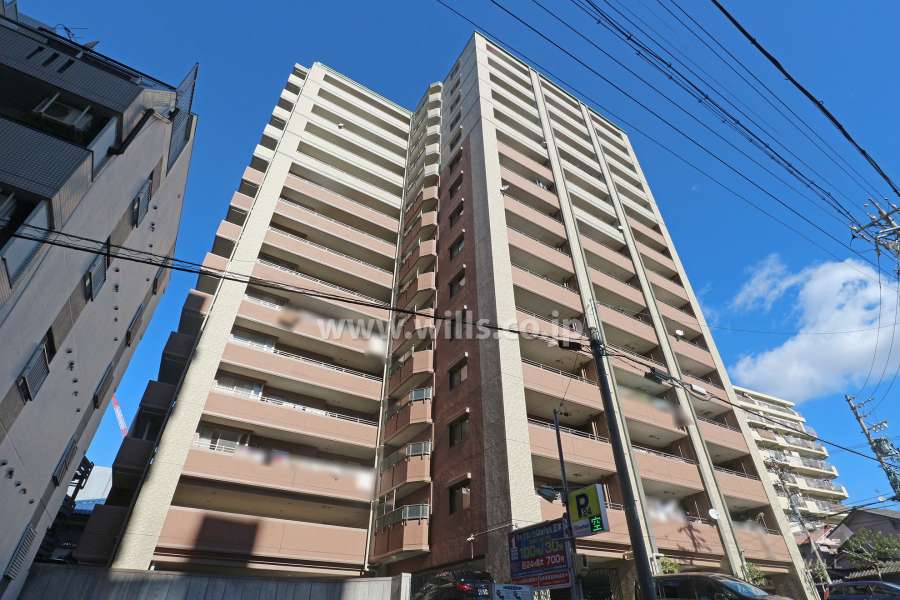 ユニーブル金山サンシャインヴューの外観（南西側から）