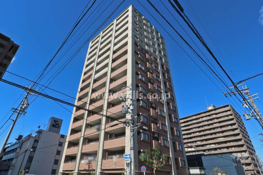 ユニーブル金山サンシャインヴューの外観（南東側から)
