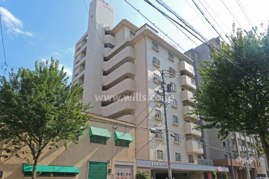 上前津ハイネスの外観（北西側から）
