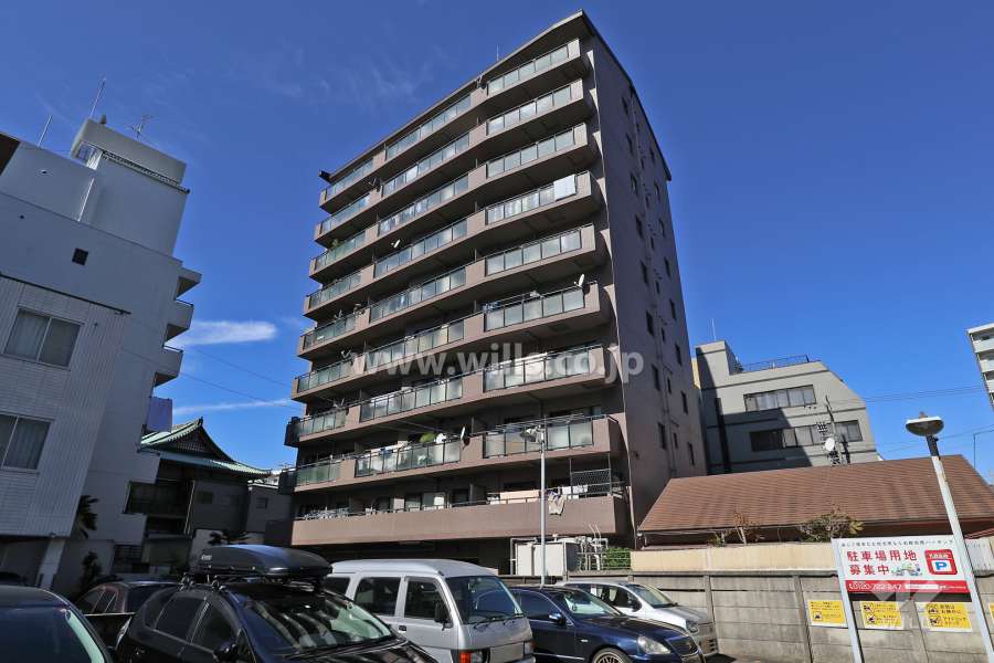 イトーピア千代田マンションの外観（南東側から）