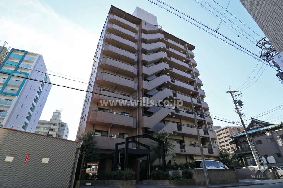 イトーピア千代田マンションの外観（北東側から）
