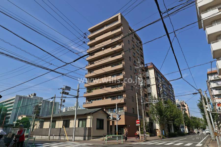 シーアイマンション上前津の外観（南東側から）