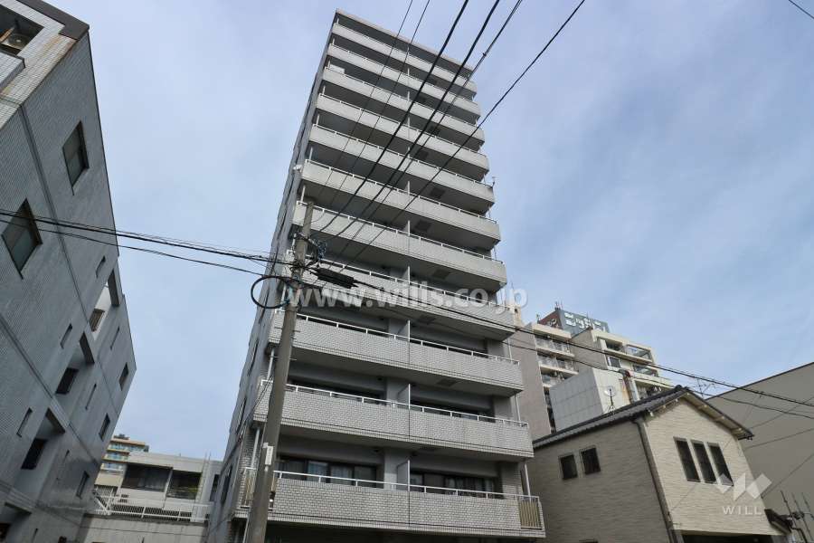 ロジェ新栄南の外観（南西側から）