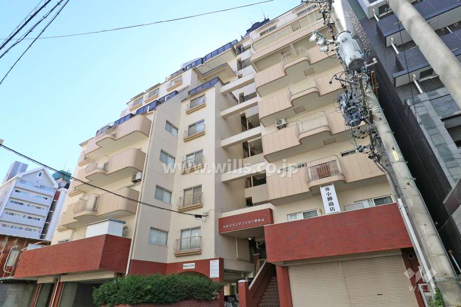 丸美タウンマンション伊勢山の外観（北西側から）