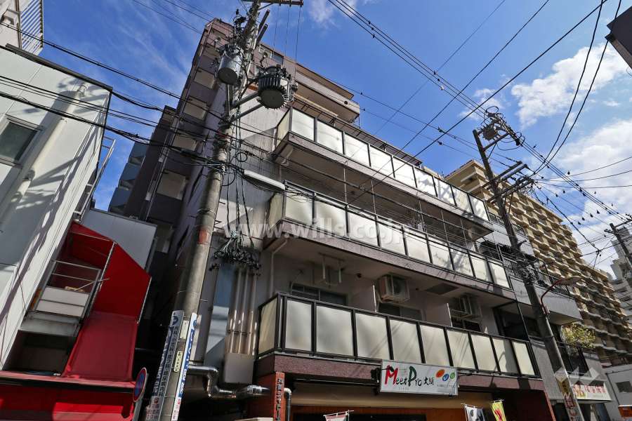 丸美シャトー大須の外観（北西側から）