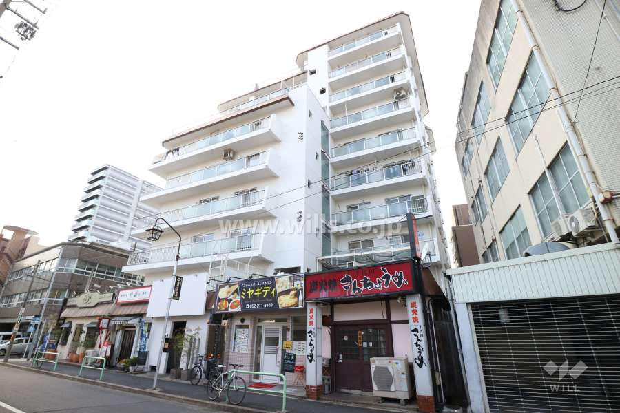 ルネ鶴舞の外観（北東側から）