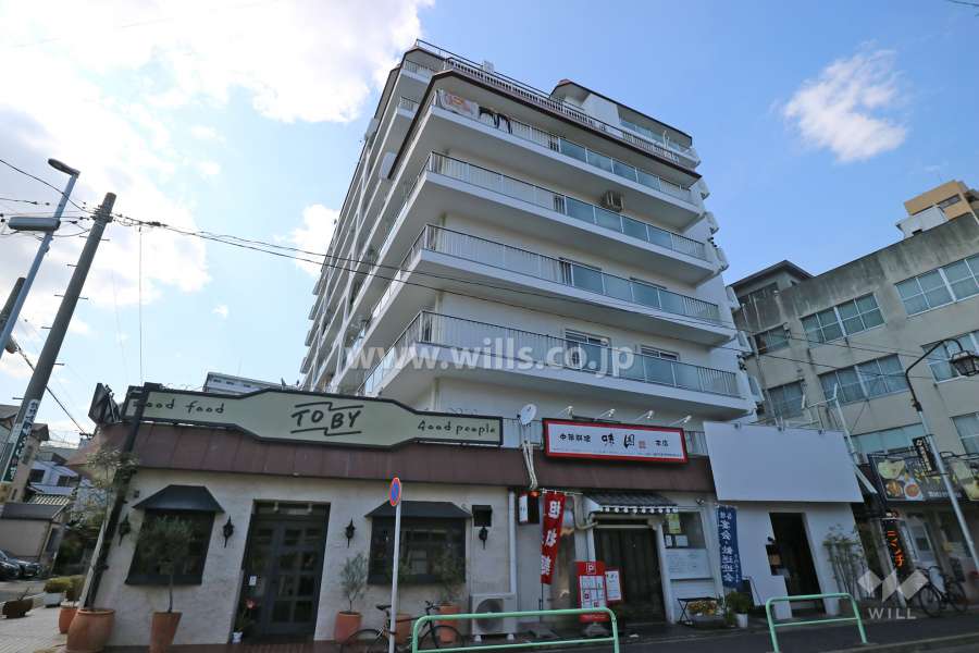 ルネ鶴舞の外観（南東側から）