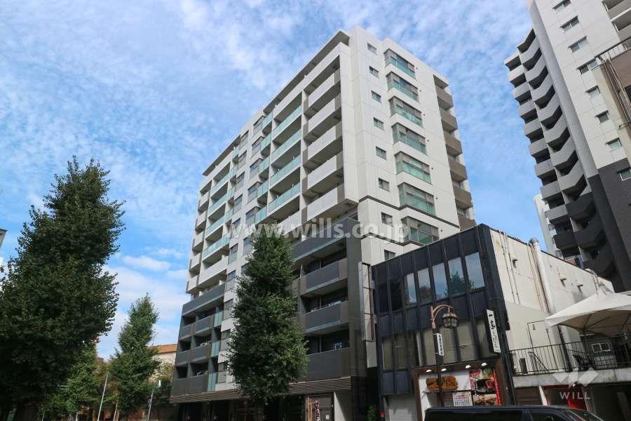 ローレルアイ久屋大通の外観（南西側から）