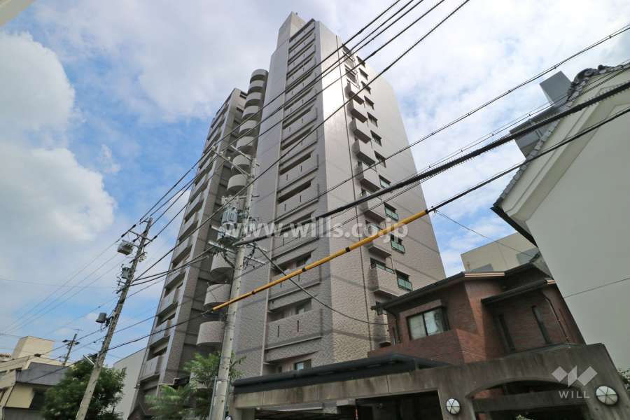 アメニティ新栄の外観（北西側から）