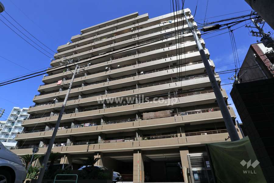 藤和東別院の外観（南側から）