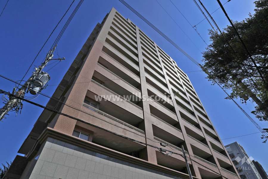 藤和シティホームズ大須の外観（南西側から）