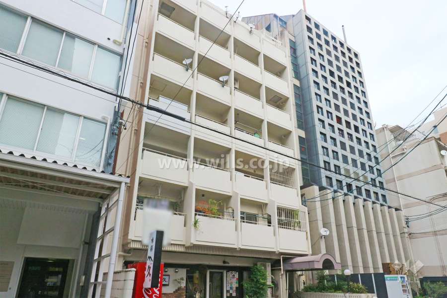 寿ゞやマンション新栄の外観（南西側から）