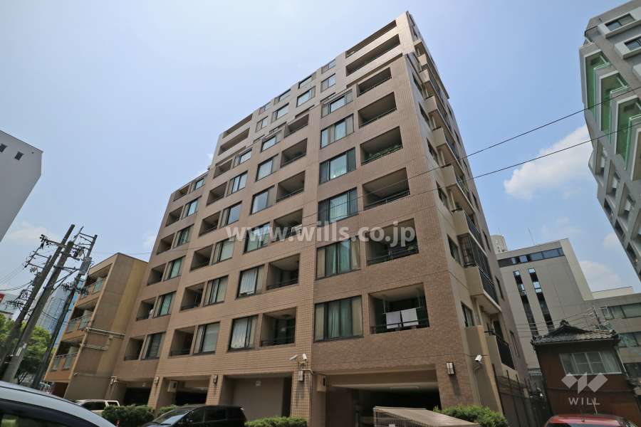 栄シティハウスの外観（南東側から）