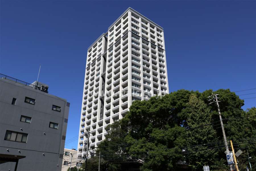 G.A.タワーの外観（南東側から）