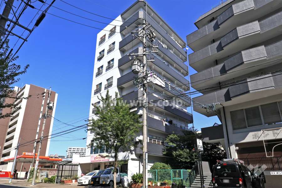 富士見ロイヤルハイツの外観（南西側から）