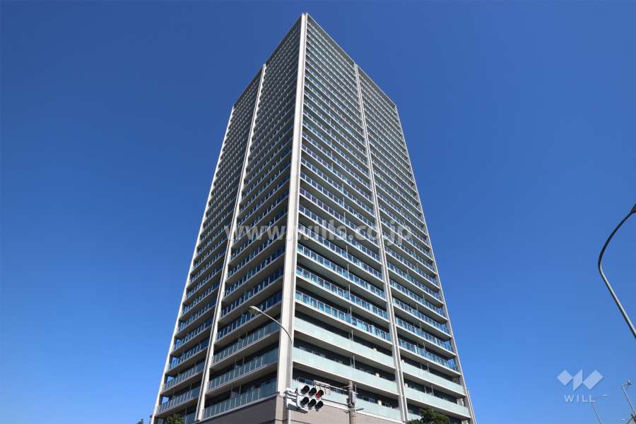 ヴィークタワー名古屋東別院の外観（南東側から）