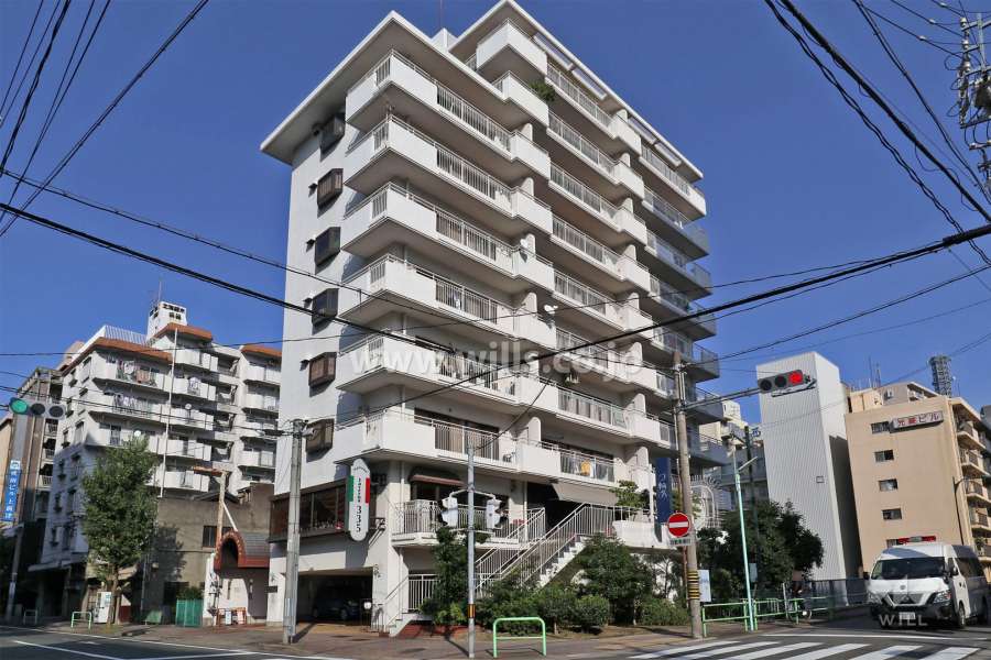 荘苑南久屋の外観（南西側から）
