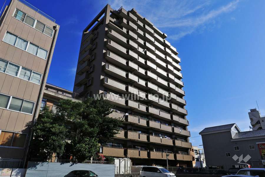 ライオンズシティ東別院の外観（南西側から）
