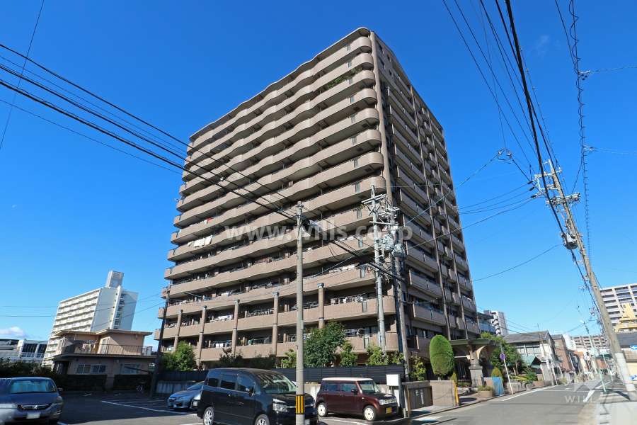 ライオンズシティ金山の外観（南東側から）