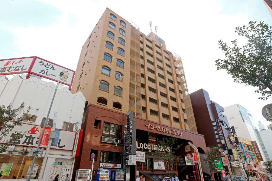 ライオンズマンション栄の外観（北東側から）