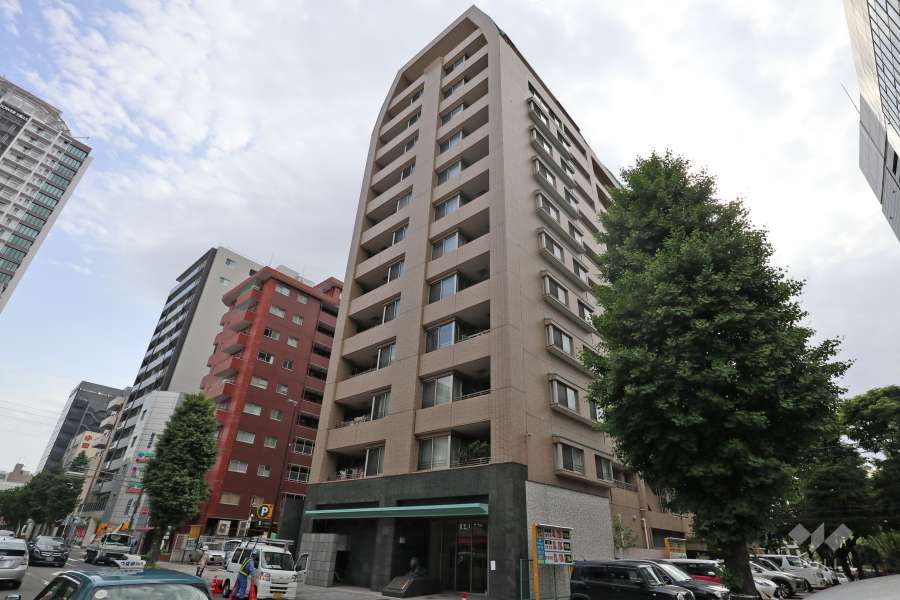 ライオンズシティ栄本町通の外観（北東側から）