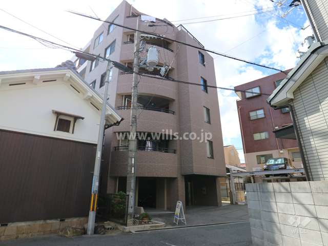 ネオカレント豊中・中桜塚の外観（北東側から）