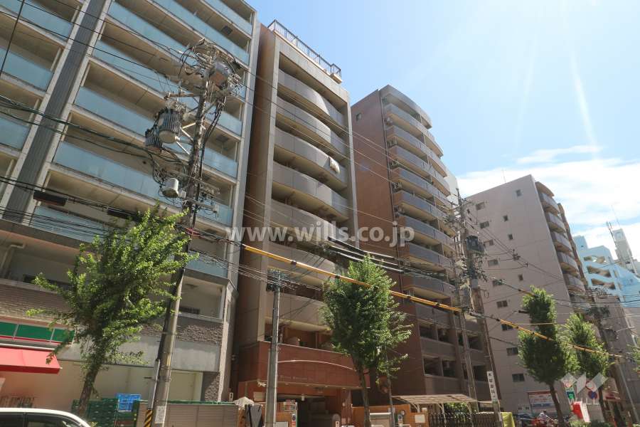 ライオンズマンション丸の内第5の外観（北西側から）