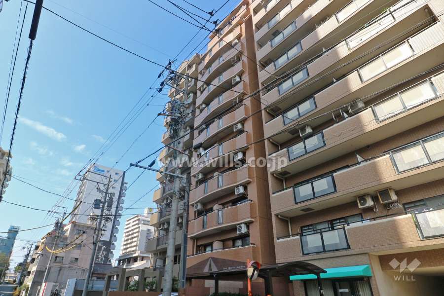 ライオンズマンション上前津の外観（南東側から)