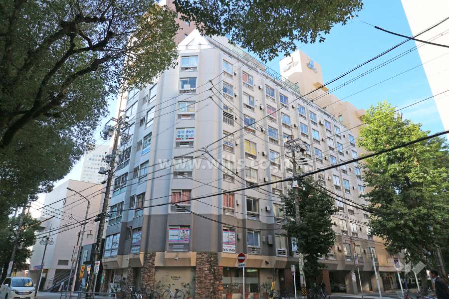 金山ハイホームの外観（北東側から）