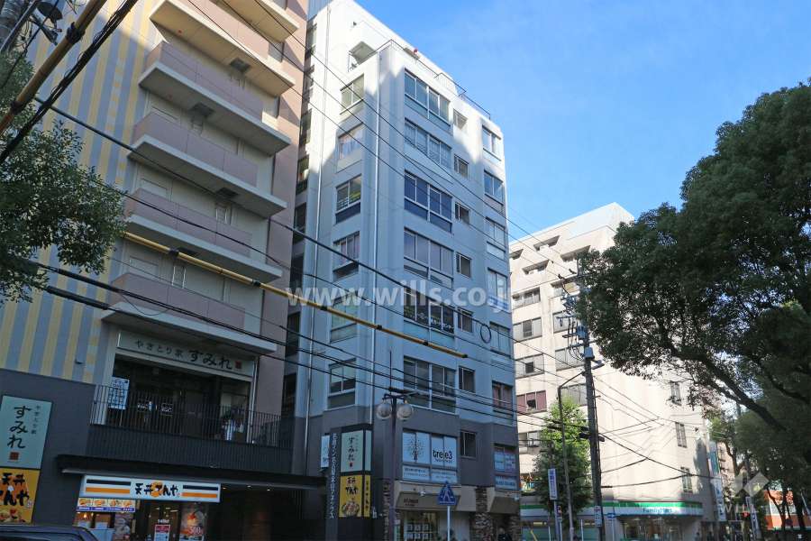 金山ハイホームの外観（南東側から）