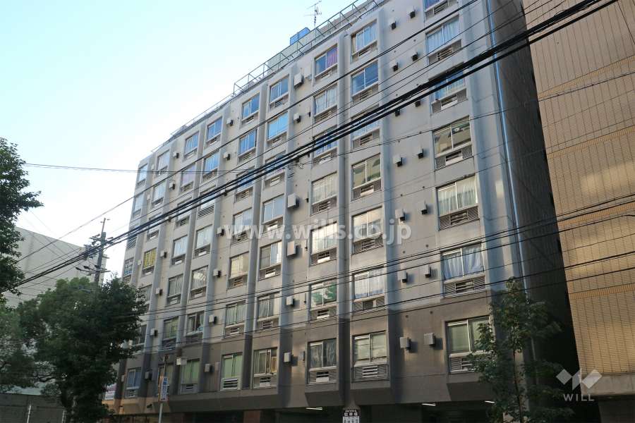 金山ハイホームの外観（北西側から）