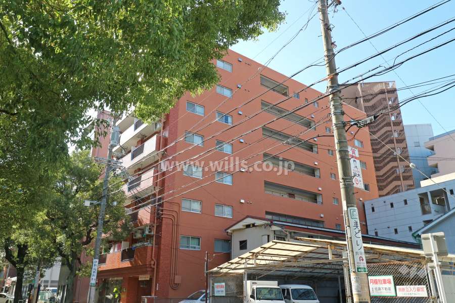 シャンボール金山の外観（北側から）