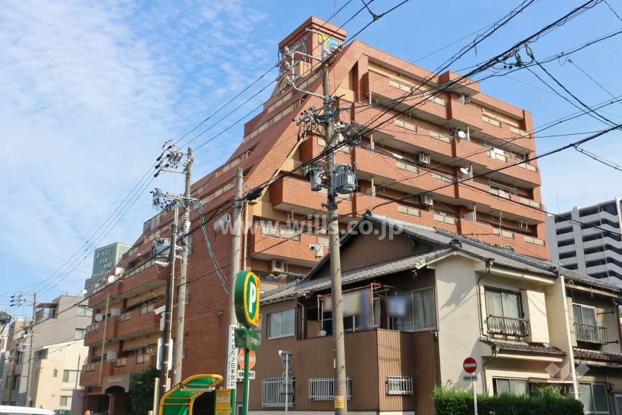 レインボー橘の外観（南西側から）