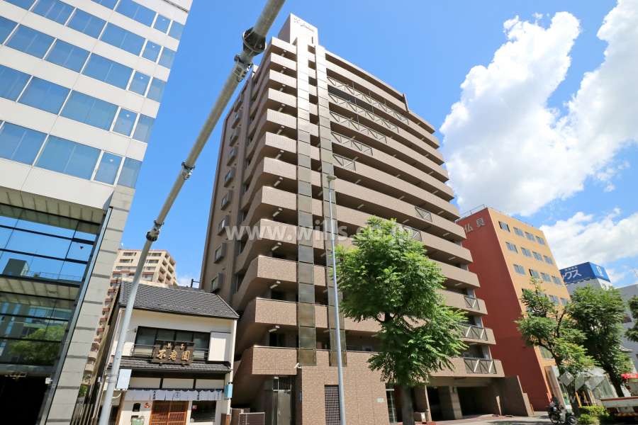 シャルム東別院の外観（北西側から）