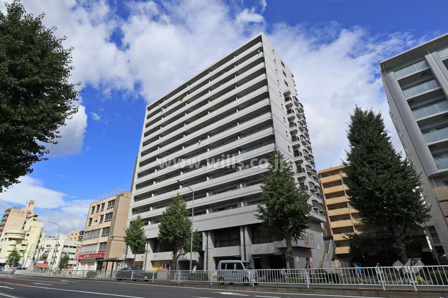 シティコーポ岩井通の外観（南東側から）