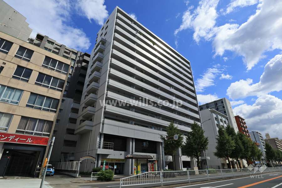 シティコーポ岩井通の外観（南西側から）