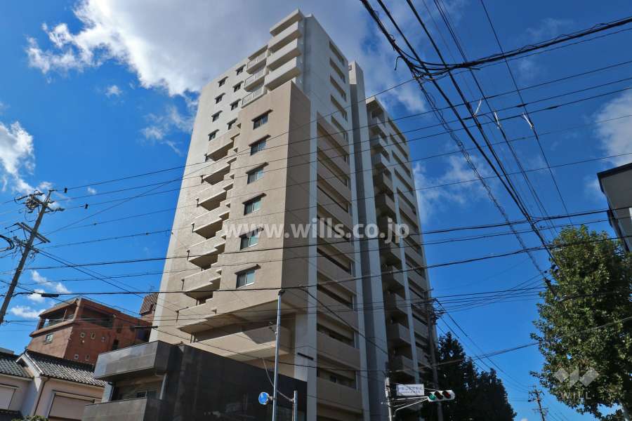 メイツ金山スイングアベニューの外観（北東側から）