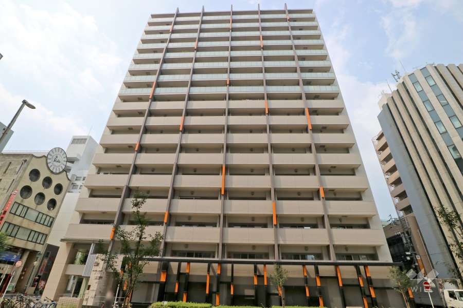 THE-SAKAE-RESIDENCEの外観（南側から）