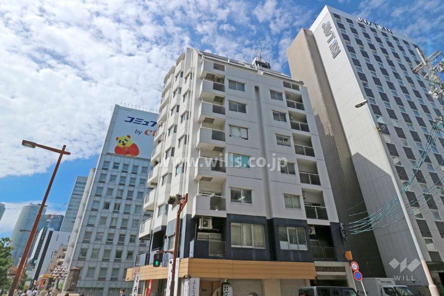 ジャルダン桜橋の外観（東側から）