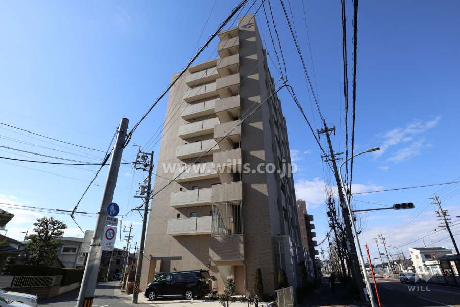 モアグレース神月の外観（北東側から）