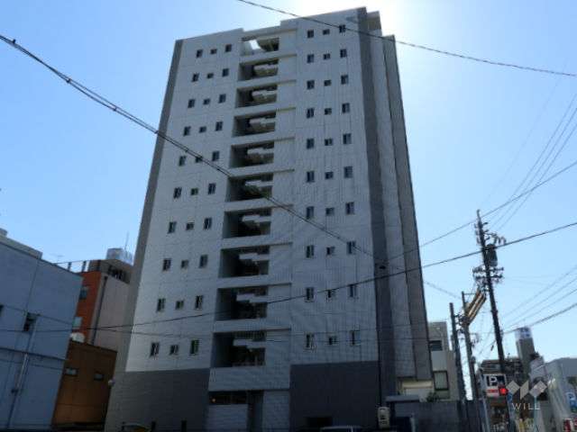 モアグレース藤ヶ丘の外観（北西側から）