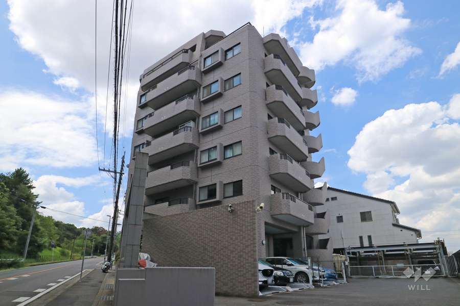 ダイアパレス藤ヶ丘明徳公園の外観（北東側から）