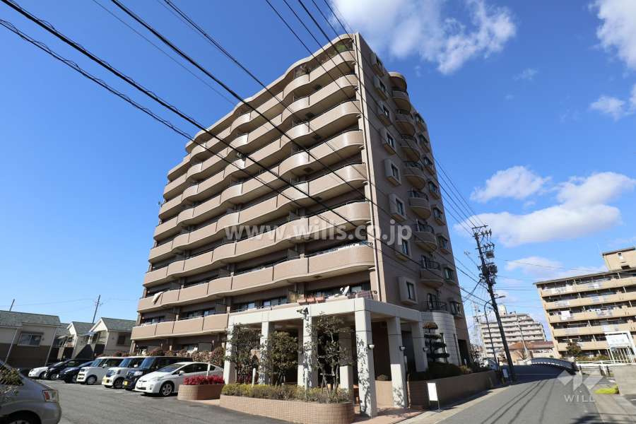 ダイアパレス藤が丘北の外観（南東側から）