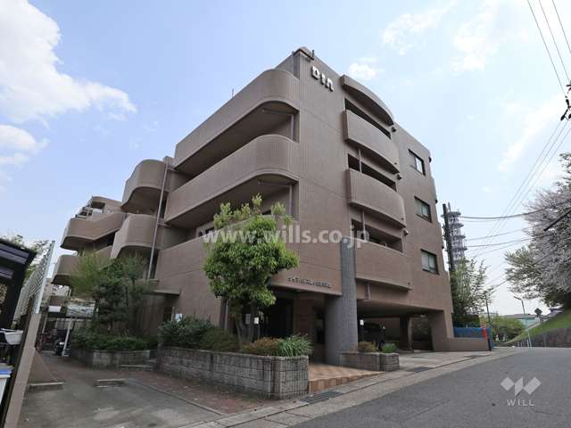 ダイアパレス藤ヶ丘北弐番館の外観(北西側から)