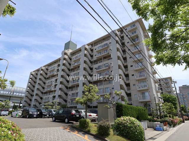 グリーンコーポ東一社Ａ棟の外観(北西側から)