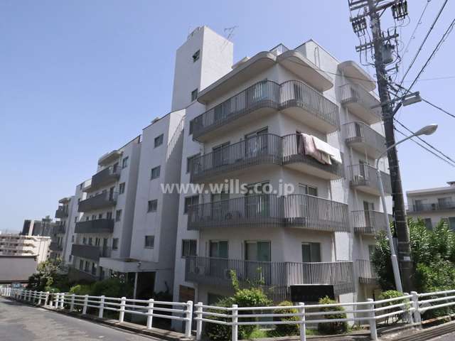 星ヶ丘アイリス北棟の外観（北西側から）