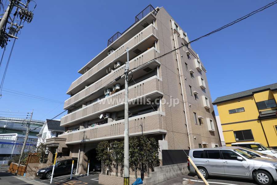 上社アイリス弐番館の外観（南側から）